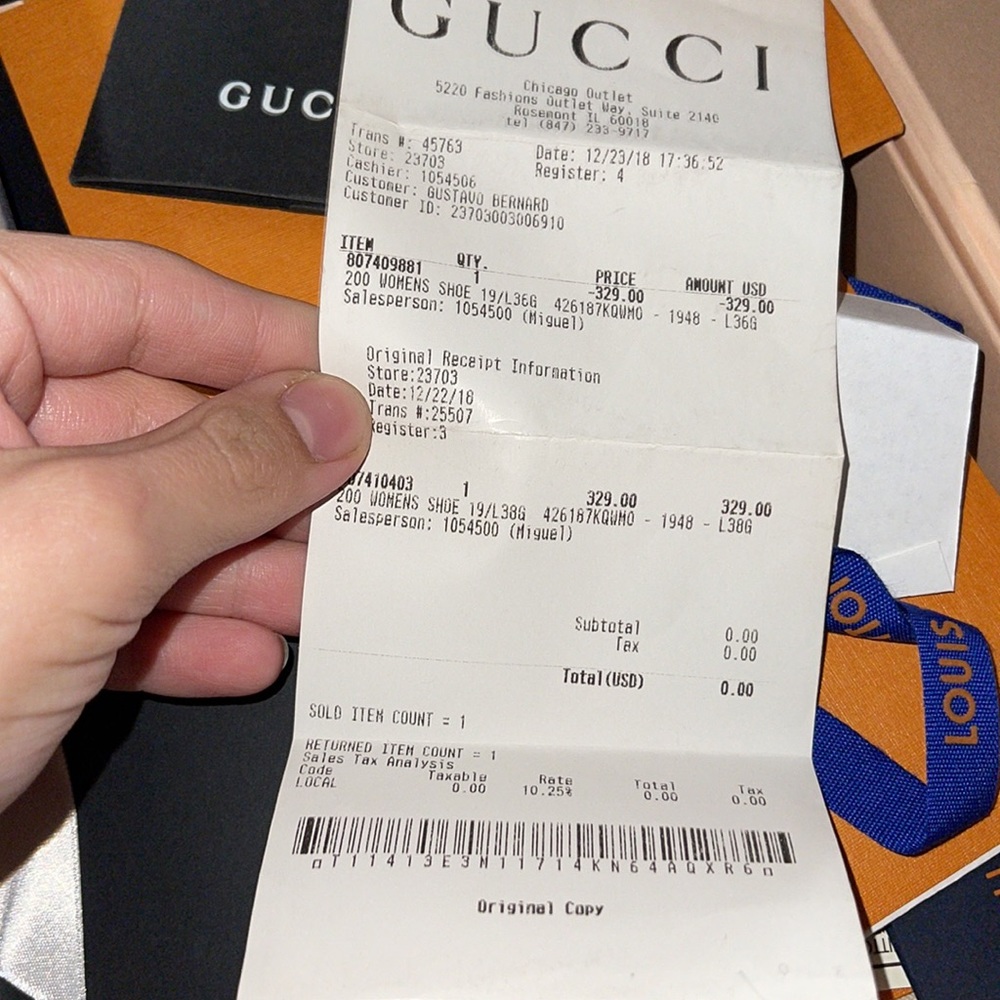 Authentic🔥Gucci👟 Low top Sneakers